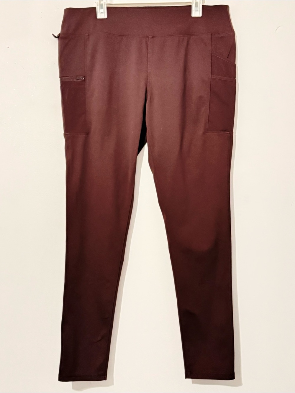 Carhartt Force Fitted Lightweight Utility Leggings XL 16 - 18 Tall Burgundy